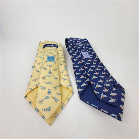 Hermès Silk Dolphin Tie 